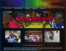 Tablet Screenshot of campdreams.org